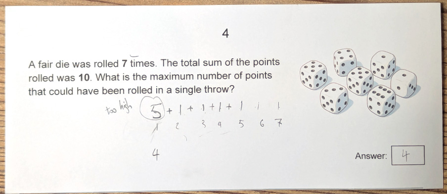 Warmup Problem