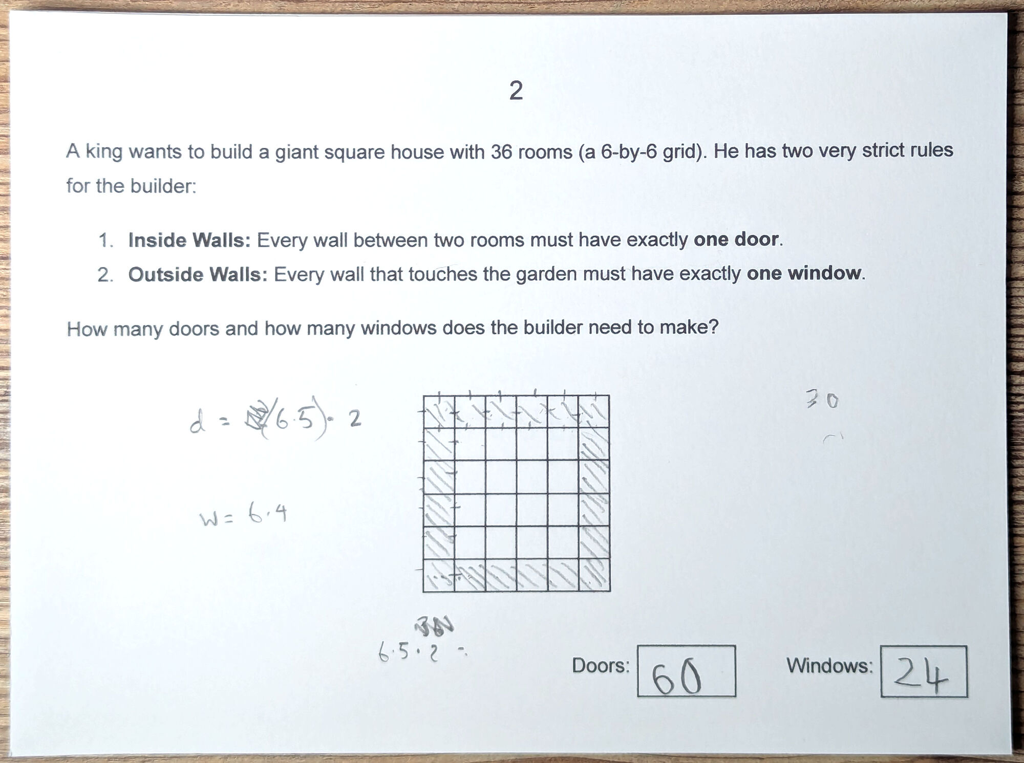 Warmup Problem