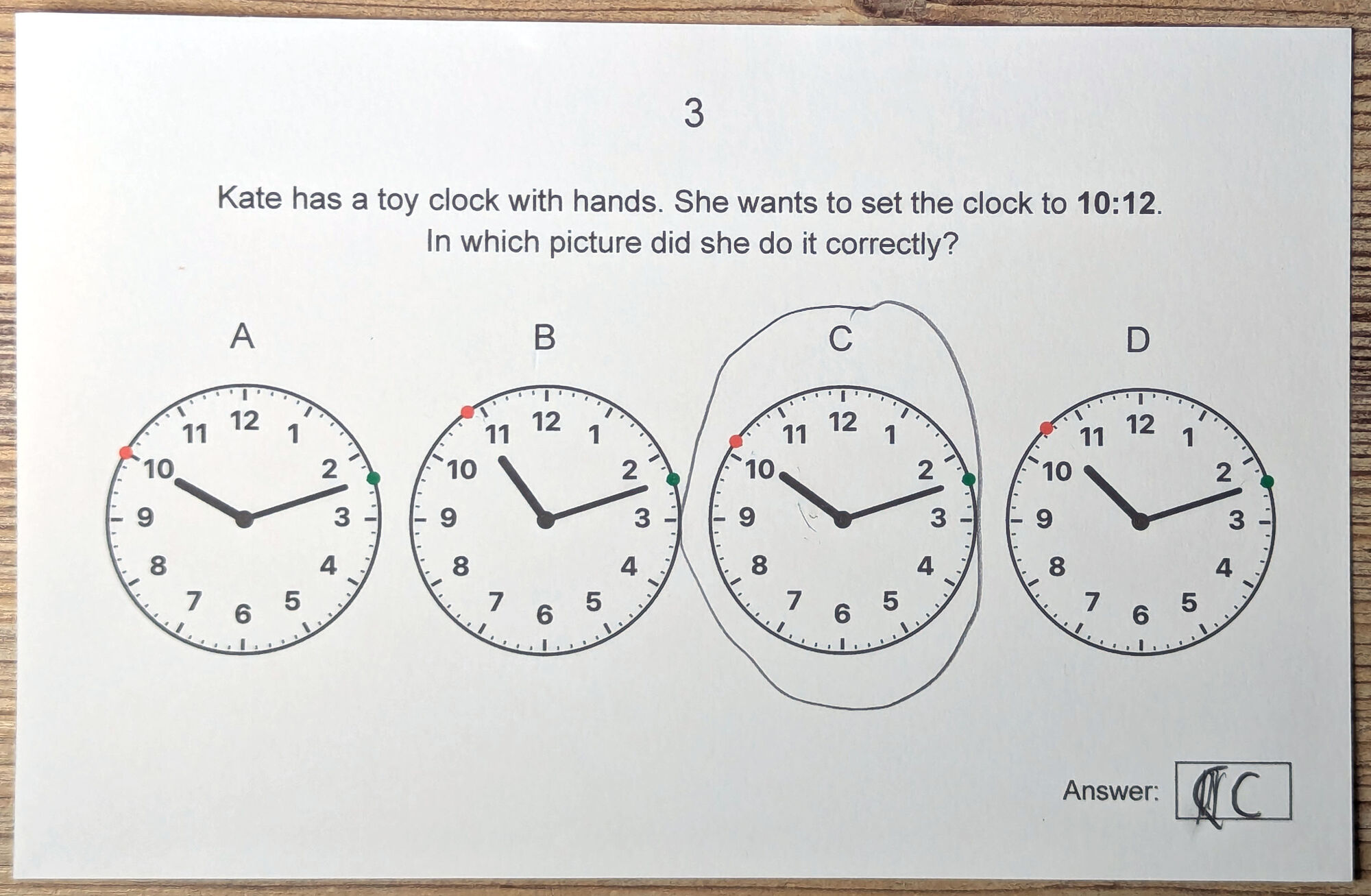 Warmup Problem